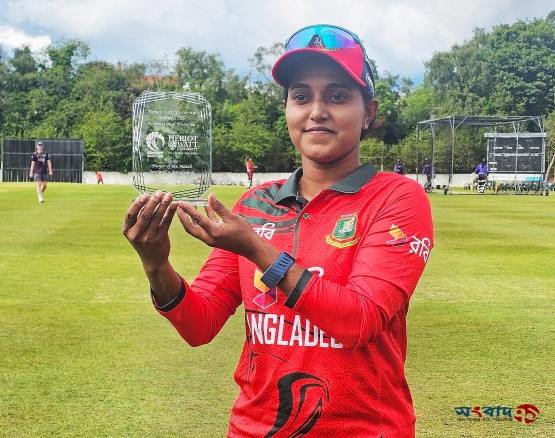 নিগার সুলতানার অপরাজিত অর্ধশতকে ত্রিদেশীয় সিরিজে বাংলাদেশের মেয়েদের প্রথম জয়