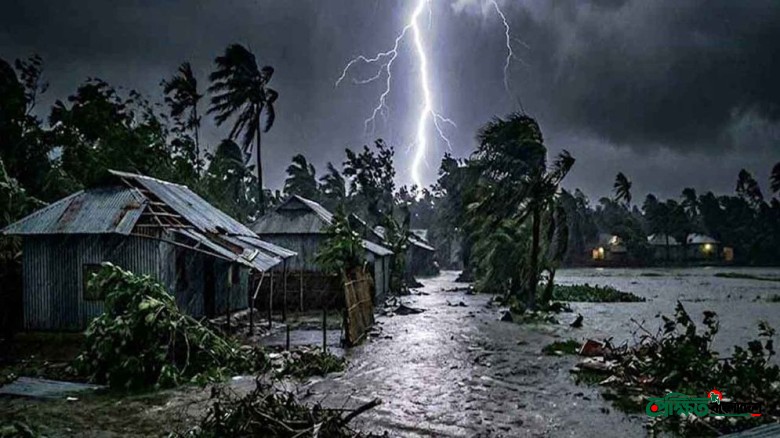 দেশের ৭ জেলার ওপর দিয়ে ৬০ কি.মি. বেগে ঝোড়ো হাওয়া বয়ে যাওয়ার শঙ্কা, ১ নম্বর সতর্কসংকেত