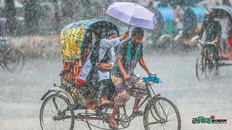 ঢাকাসহ দেশের বিভিন্ন অঞ্চলে বজ্রসহ বৃষ্টির আভাস, ৩ অঞ্চলে ১ নম্বর সতর্কসংকেত